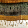 Handwoven Silk Ikat Shawl: Golden