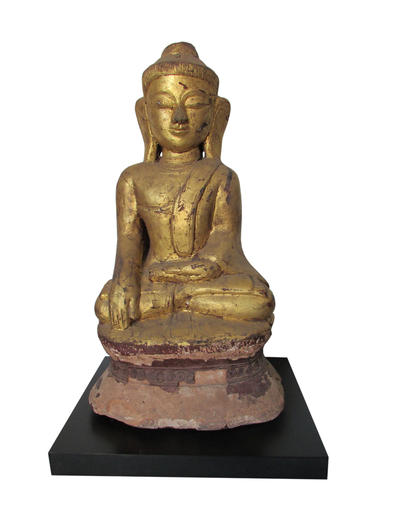 Z Antique Shan Buddha