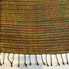 Handwoven Silk Shawl: Multicolour Stripes
