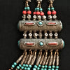 Jade Tibetan Necklace: Embellished 'Silver'
