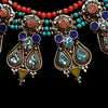Tibetan Collar Necklace: Teardrops
