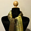 Handwoven Silk Ikat Scarf: Multicolour