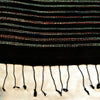 Handwoven Silk Shawl: Multicolour Stripes