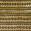 Traditional Ceremonial Skirt: Black and Gold