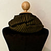 Handwoven Silk Shawl: Stripes
