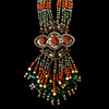 Tibetan 'Flapper' Necklace: Beaded Fringe