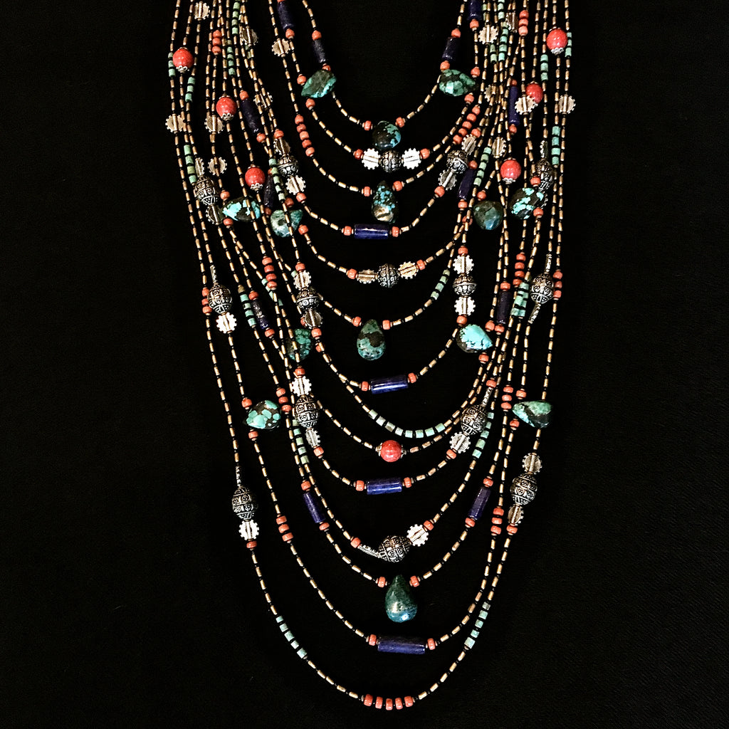 Jewelled Necklace: Tiered